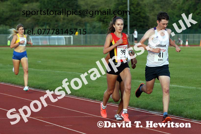 BMC 1500 metres, BMC, Chester le Street, July 19th. Photo: David T. Hewitson/Sports for All Pics